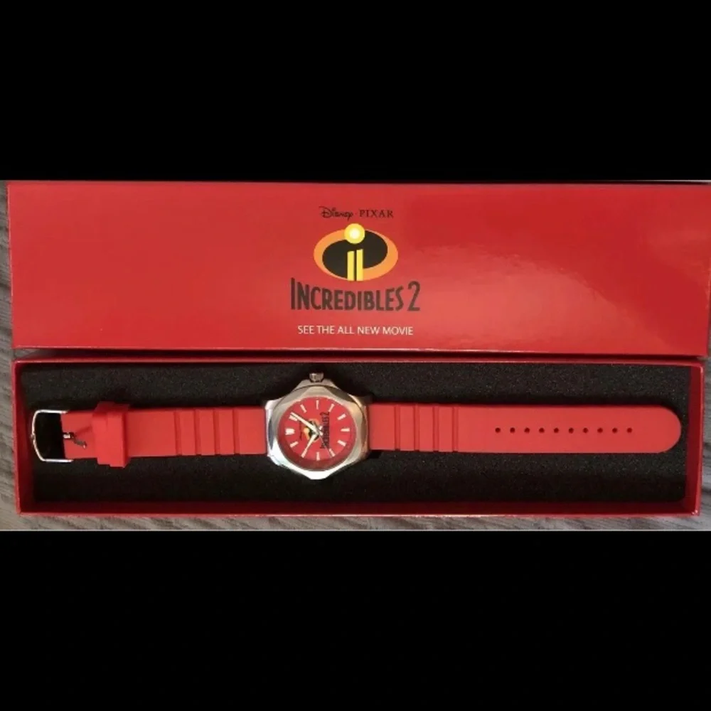Wrist WATCH from Walt Disney Studios Pixar The Incredibles 2 Movie 2018 NEW